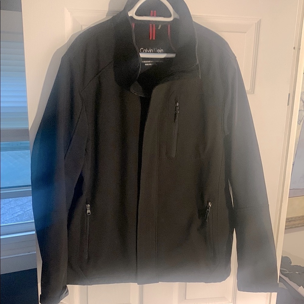 Calvin Klein Black Performance Jacket Lightweight Design